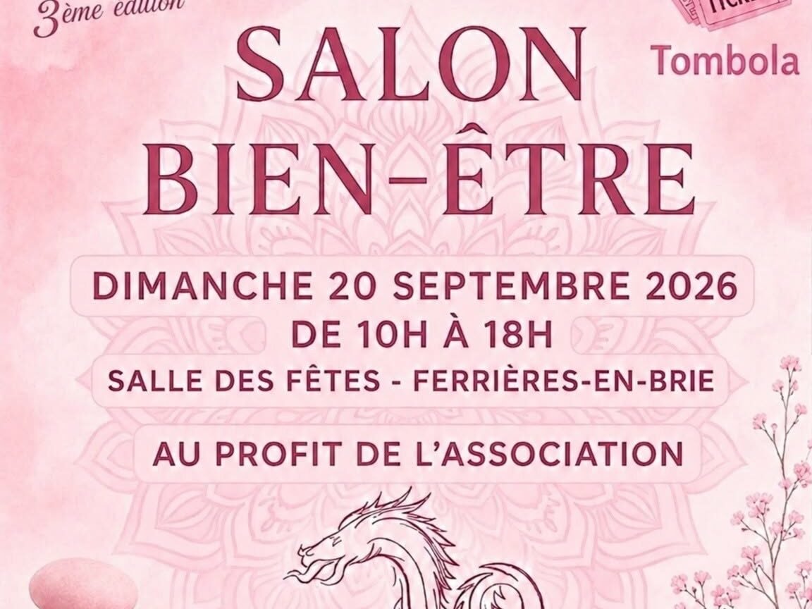 Salon du Bien-être de Ferrières en Brie. Massage bien-être